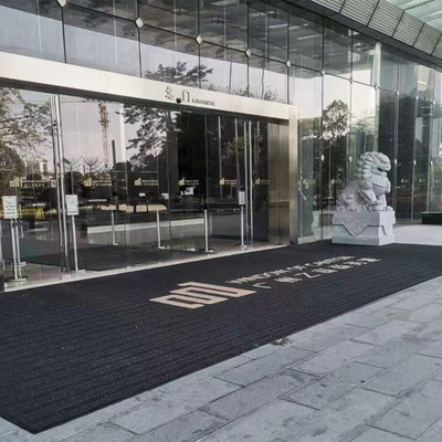 कस्टम लोगो प्रवेश स्क्रैपर वाइपर मैट बड़े आकार की होटल लॉबी