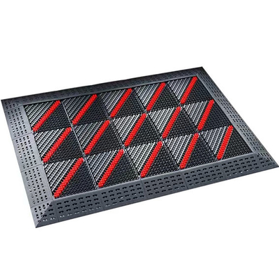 आसनों के लिए 15 सेमी × 15 सेमी एंटी स्किड DIY इंटरलॉकिंग नायलॉन ग्रिड मैट
