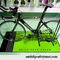 4MM मोटा कस्टम लोगो मैट रबर TPR साइकिल ट्रेनर Mat